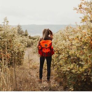 Vibrant Orange Women's Backpack
